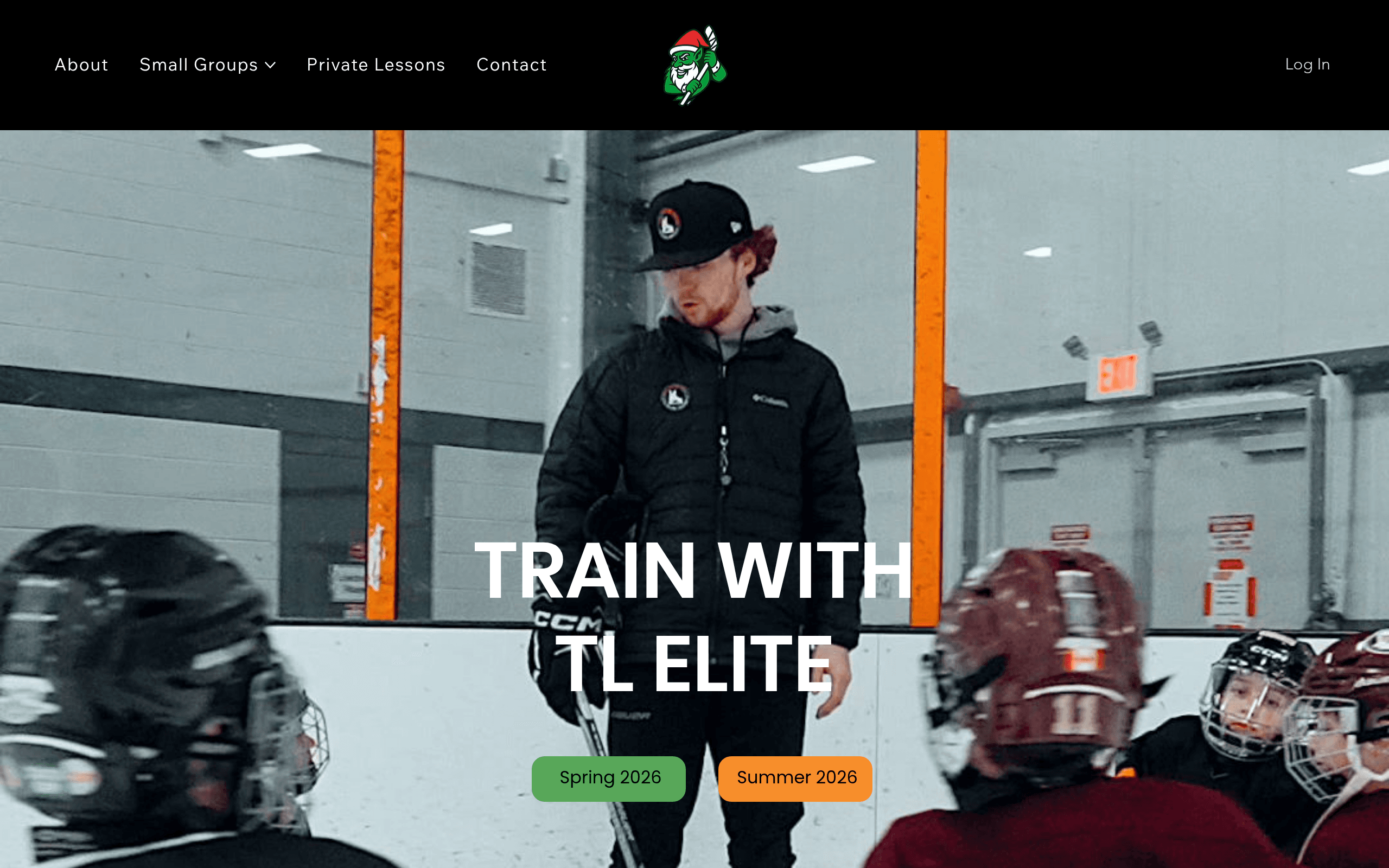 TL Elite Hockey website