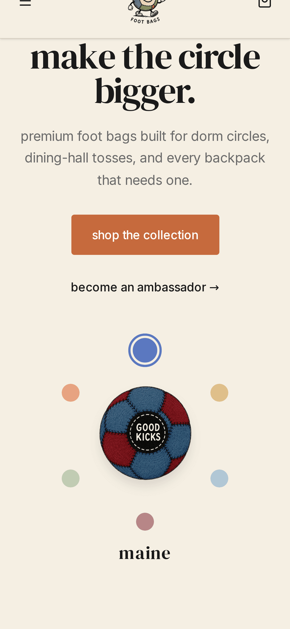 Good Kicks — mobile view