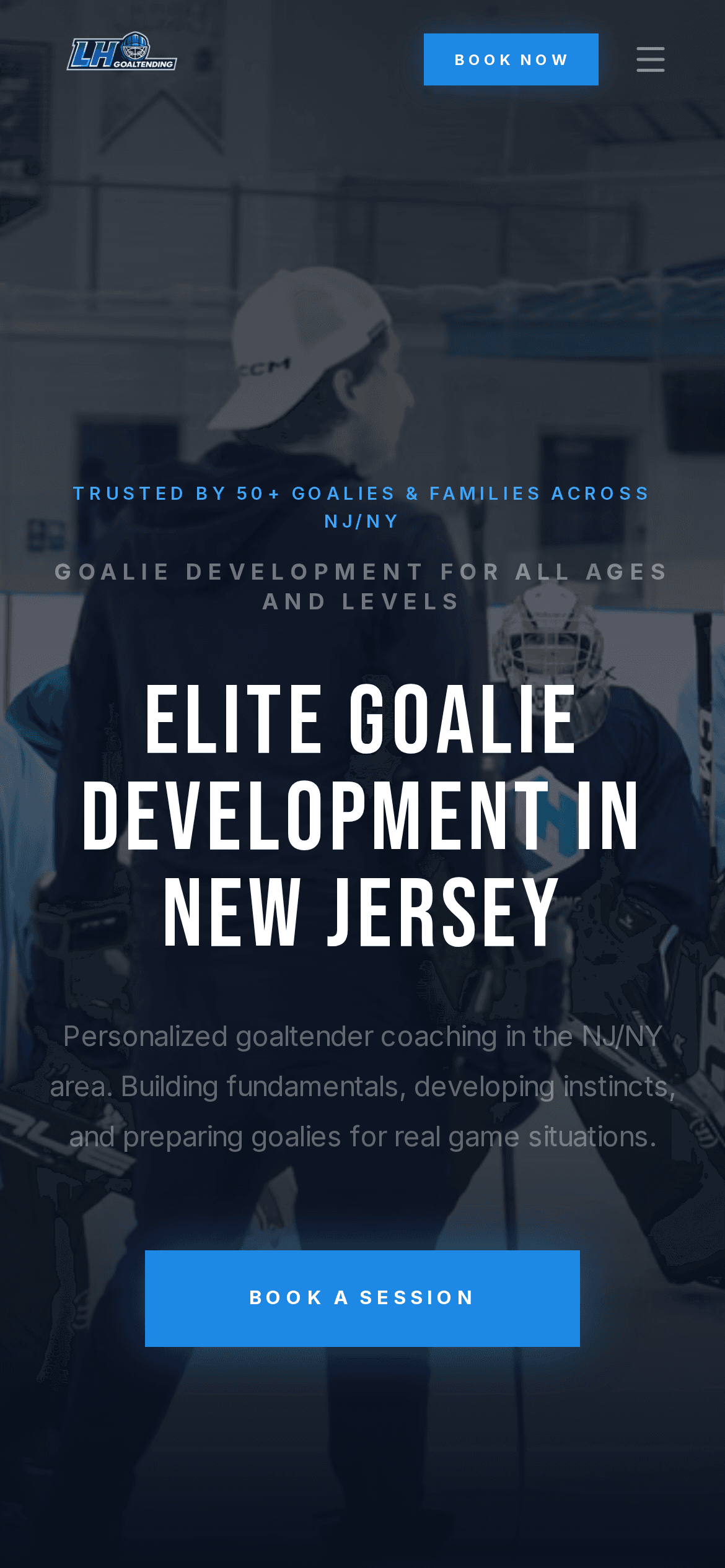 LH Goaltending — mobile view
