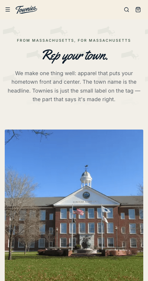 Townies — result view